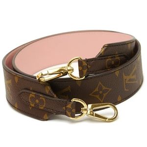 ❌SOLD❌Louis Vuitton Bandoulière Shoulder Strap - Monogram Canvas Rose Ballerine